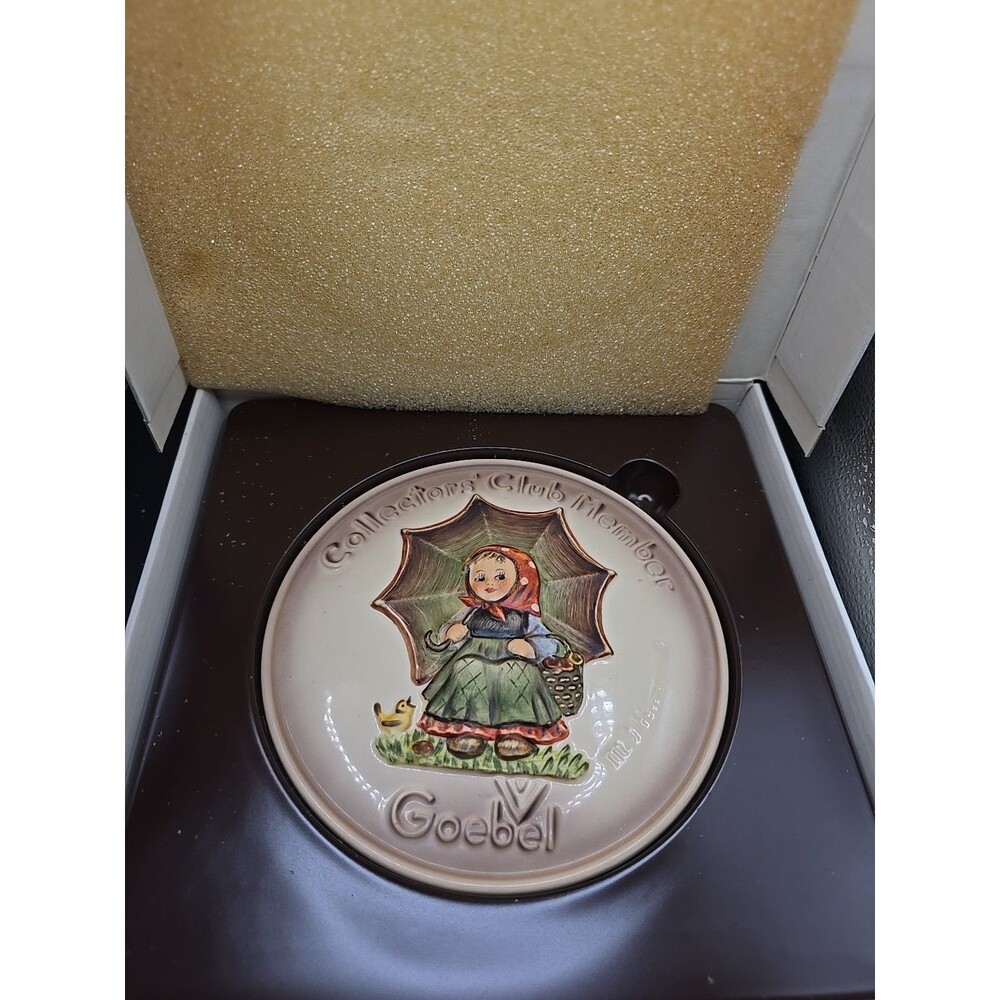6" Vintage Hummel Goebel Special Edition No. 2 Collectors Club Plate W/ Box 1978